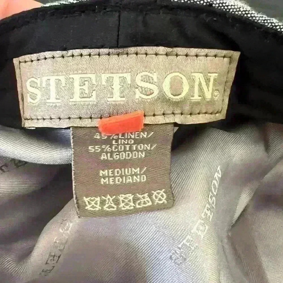 Stetson Men’s Grey newsboys hat. Small logo on side as photographed. - Picture 3 of 6